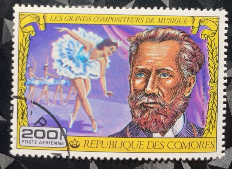 Poste Aérienne "Peter Tchaikovsky" (Série : Les grands compositeurs de musique)