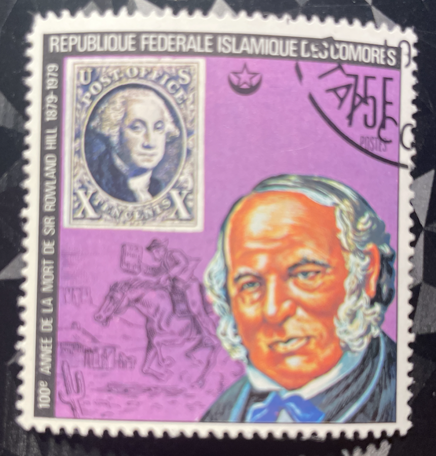 Série du centenaire de la mort de Sir Rowland Hill : Sir Rowland Hill et le Pony Express