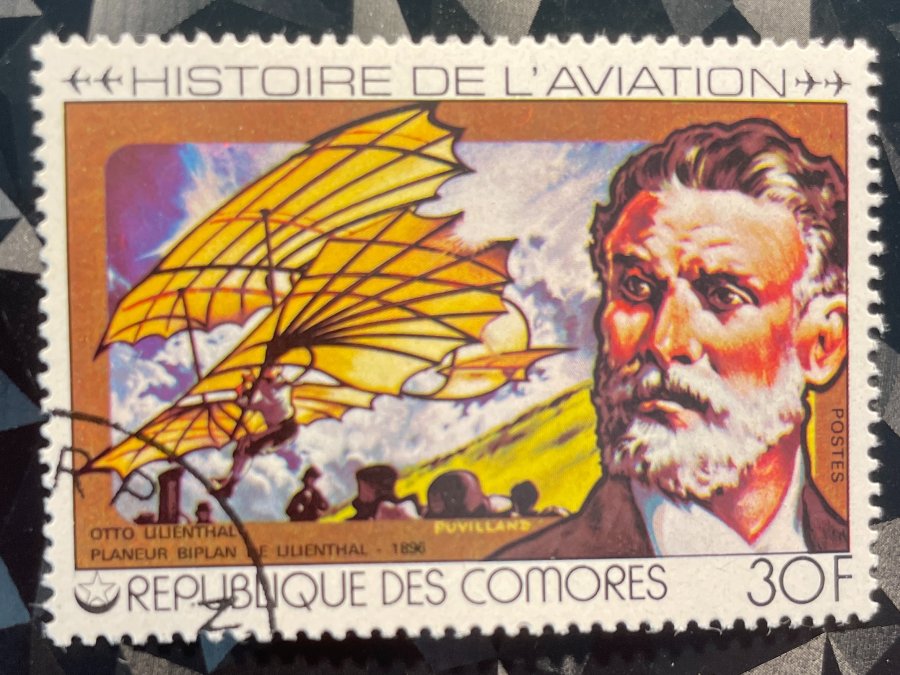 Otto Lilienthal - Planeur biplace Lilienthal 1896