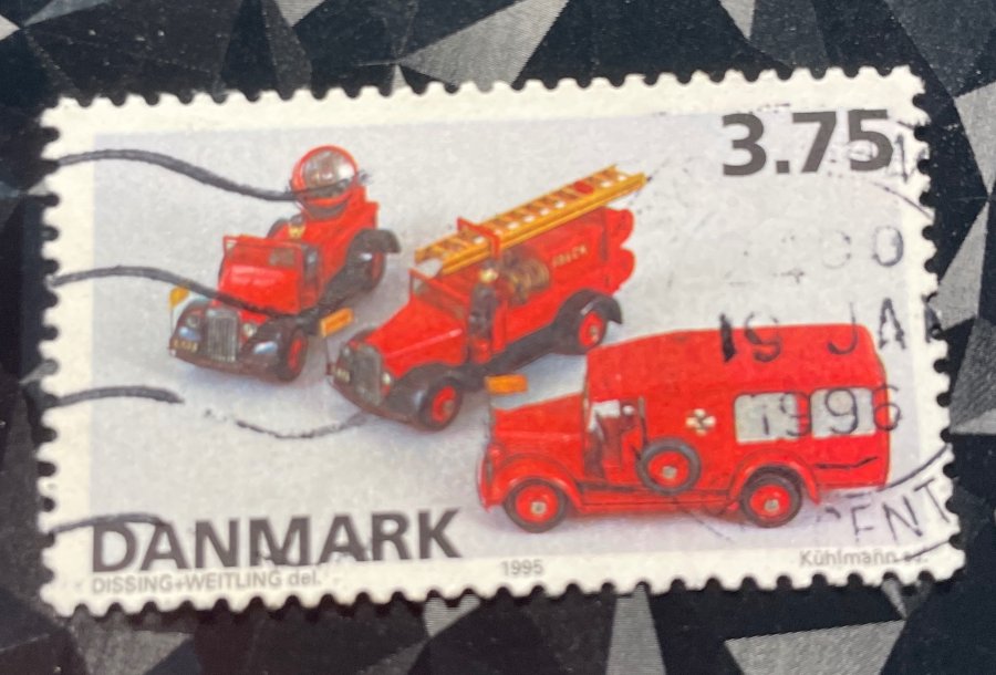 Série Véhicules historiques - Camions de pompiers de la zone de sauvetage (Zoneredningskorpset)