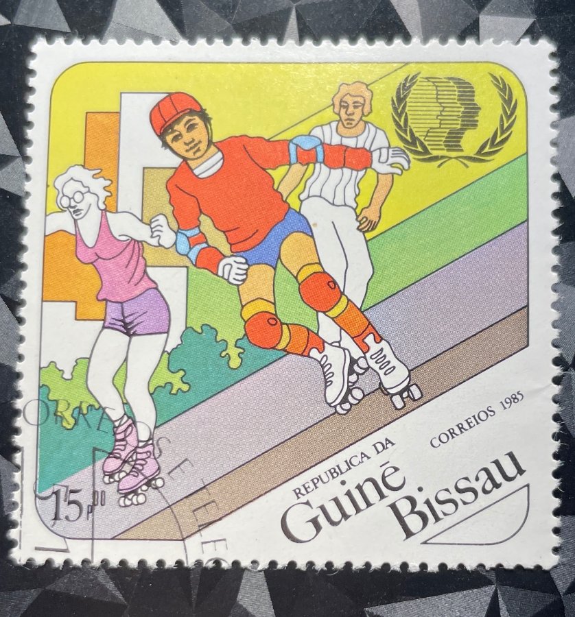 Année Internationale de la Jeunesse — Le Patinage à roulettes / Roller